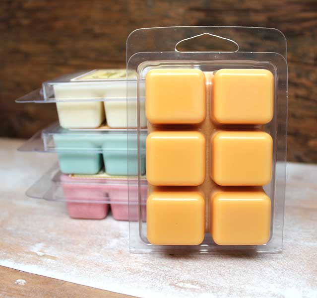 Farm Raised Candles - Farmhouse Coffee Scented Wax Melts Variety Mix 5 Pack  - 100% Non Toxic Wax Melts American Made Wax Melts Wax Cubes - Wax Melts