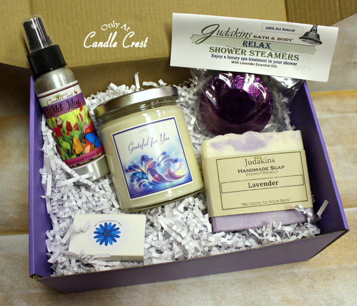 Pick-Me-Up Gift Box  Candle Crest Soy Candles Inc